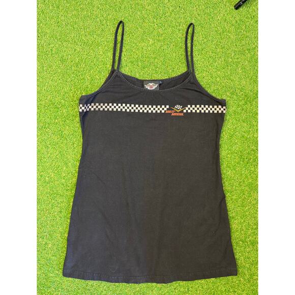 Vintage black Harley Davidson Mini Dress - Picture 1 of 2